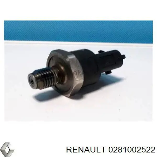 0281002522 Renault (RVI) sensor de presión de combustible
