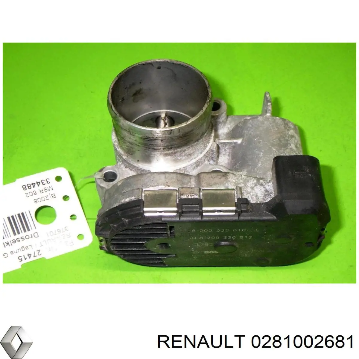 Cuerpo de mariposa completo Renault Espace 4 JK0