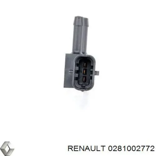 0281002772 Renault (RVI) sensor de presion gases de escape