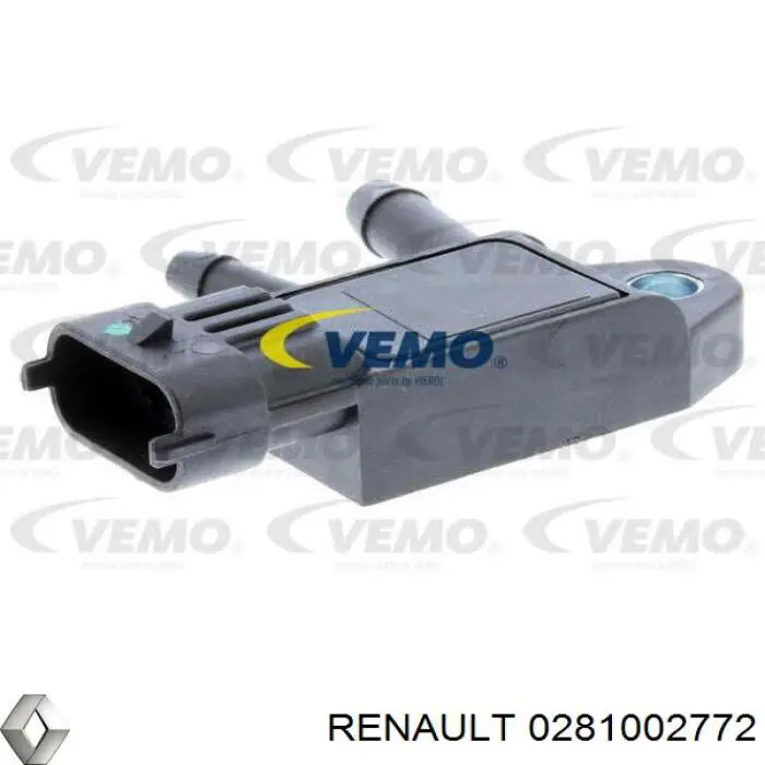 Sensor de presión de gases de escape Renault (RVI) 0281002772 precio, desde 34,85 EUR