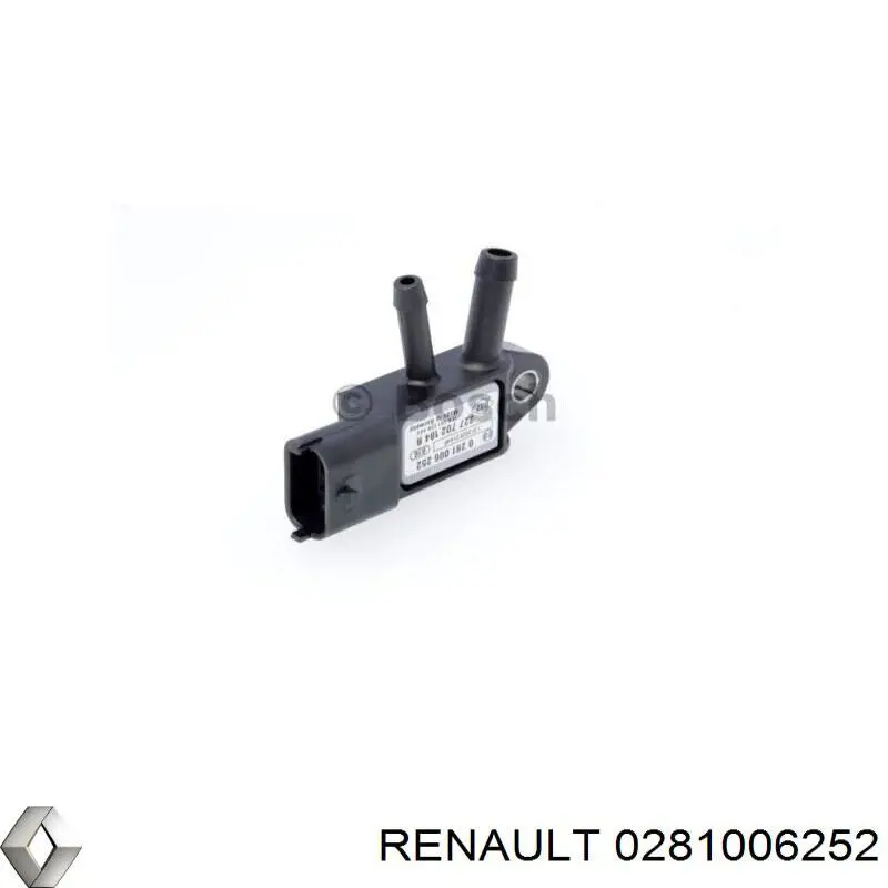 0281006252 Renault (RVI) Sensor de presion de escape