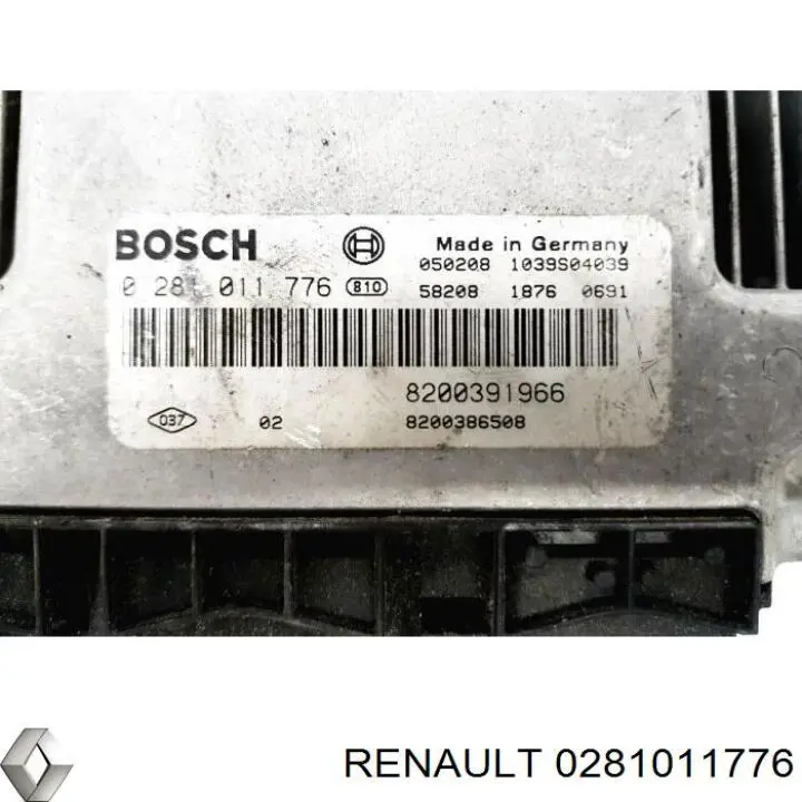 Comprar 0281011776 Renault (RVI) ECU