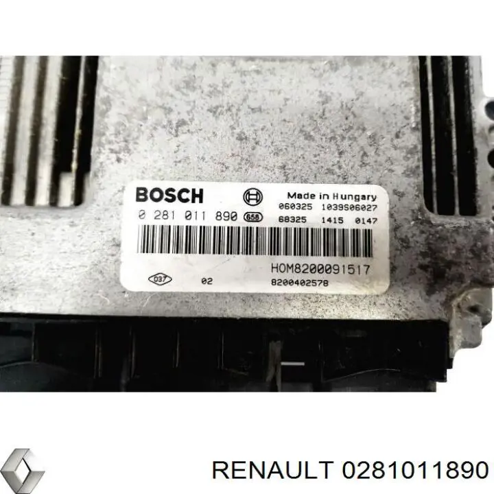 0281011890 Renault (RVI)