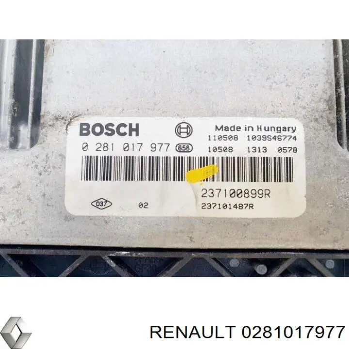 Comprar 0281017977 Renault (RVI) ECU