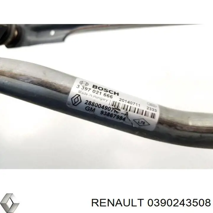 Comprar 0390243508 Renault (RVI) 