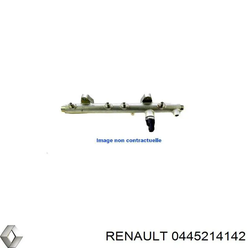 0445214142 Renault (RVI) rampa de inyectores