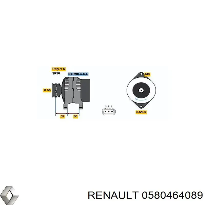 Bomba de combustible de línea MAM00018 Magneti Marelli