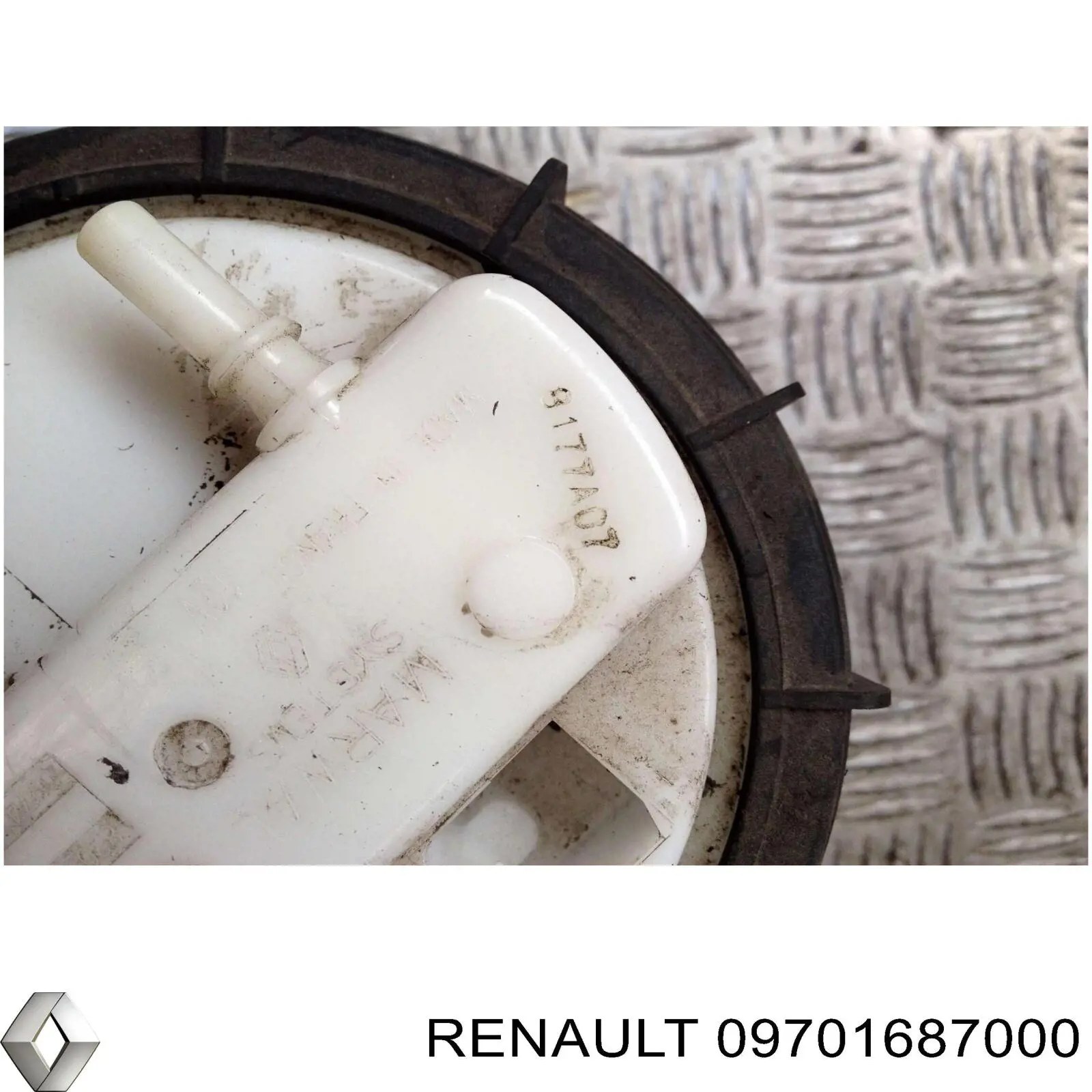 Tapa de depósito de combustible 09701687000 Renault (RVI)