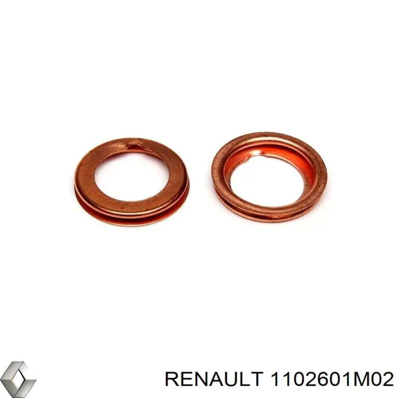 Junta del tapón del cárter de aceite 1102601M02 Renault (RVI)