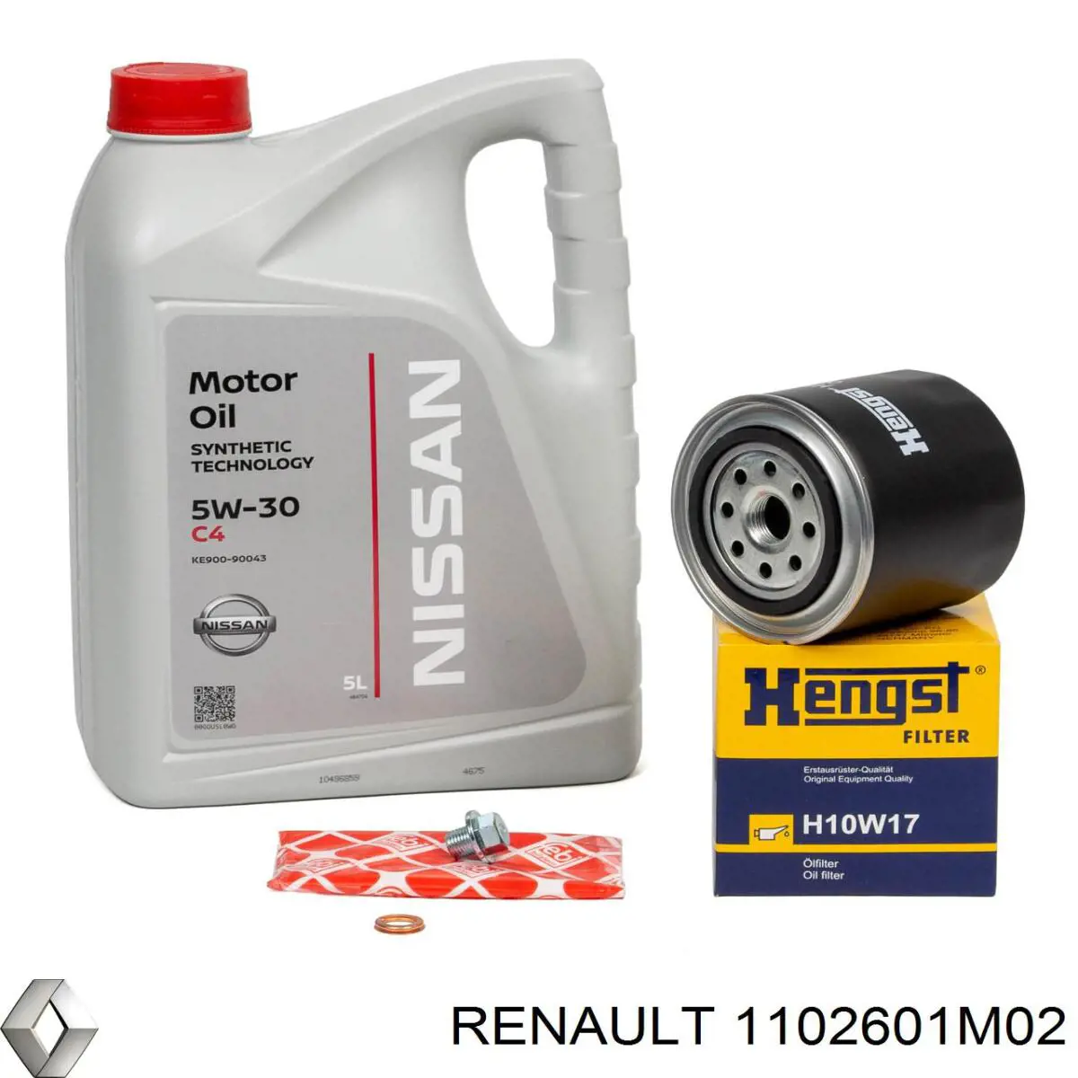 1102601M02 Renault (RVI) junta, tapón roscado, colector de aceite