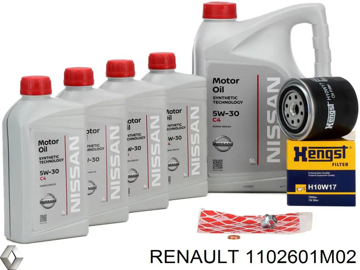 Comprar 1102601M02 Renault (RVI) Junta del tapón del cárter de aceite