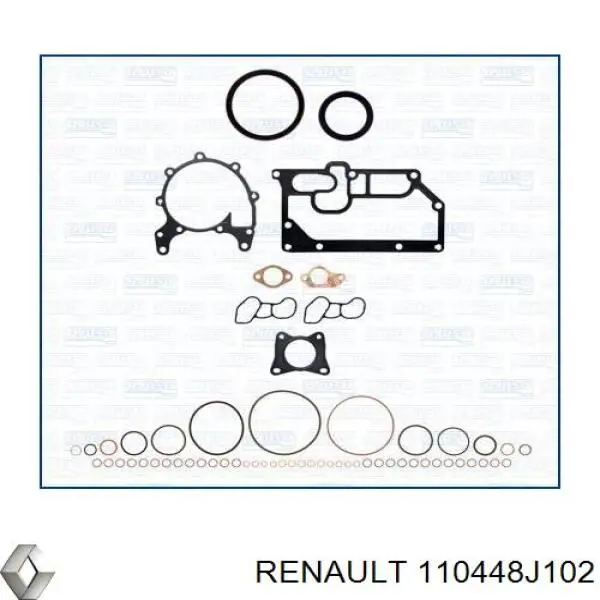 110448J102 Renault (RVI) junta de culata derecha