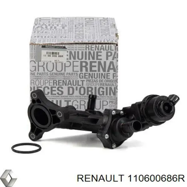 Carcasa del termostato para Renault Scenic (R9)