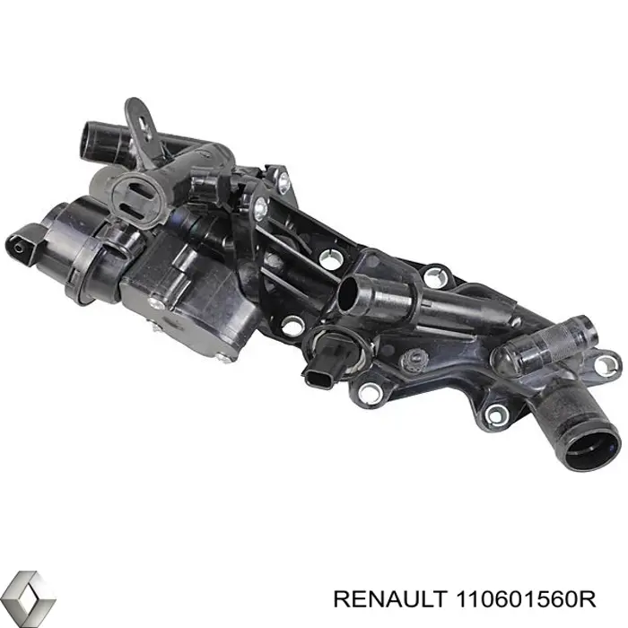 110601560R Renault (RVI) Brida del sistema de refrigeración (triple unión)