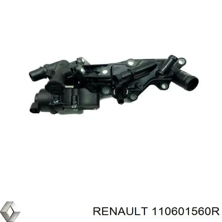 110601560R Renault (RVI) brida del sistema de refrigeración (triple)