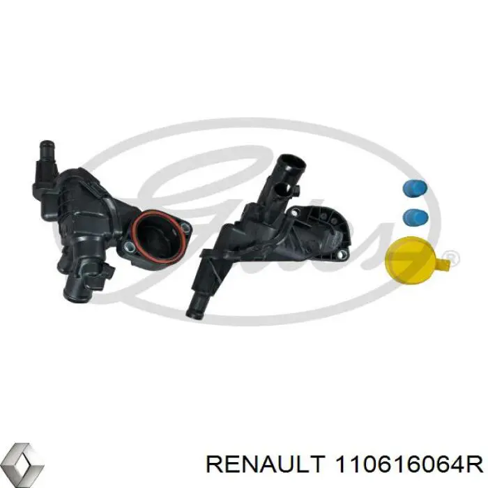 Carcasa del termostato Renault (RVI) 110616064R precio, desde 49,79 EUR