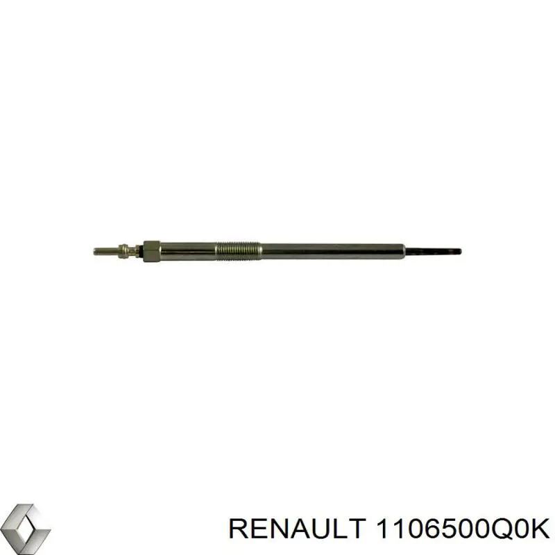 1106500Q0K Renault (RVI) bujía de precalentamiento