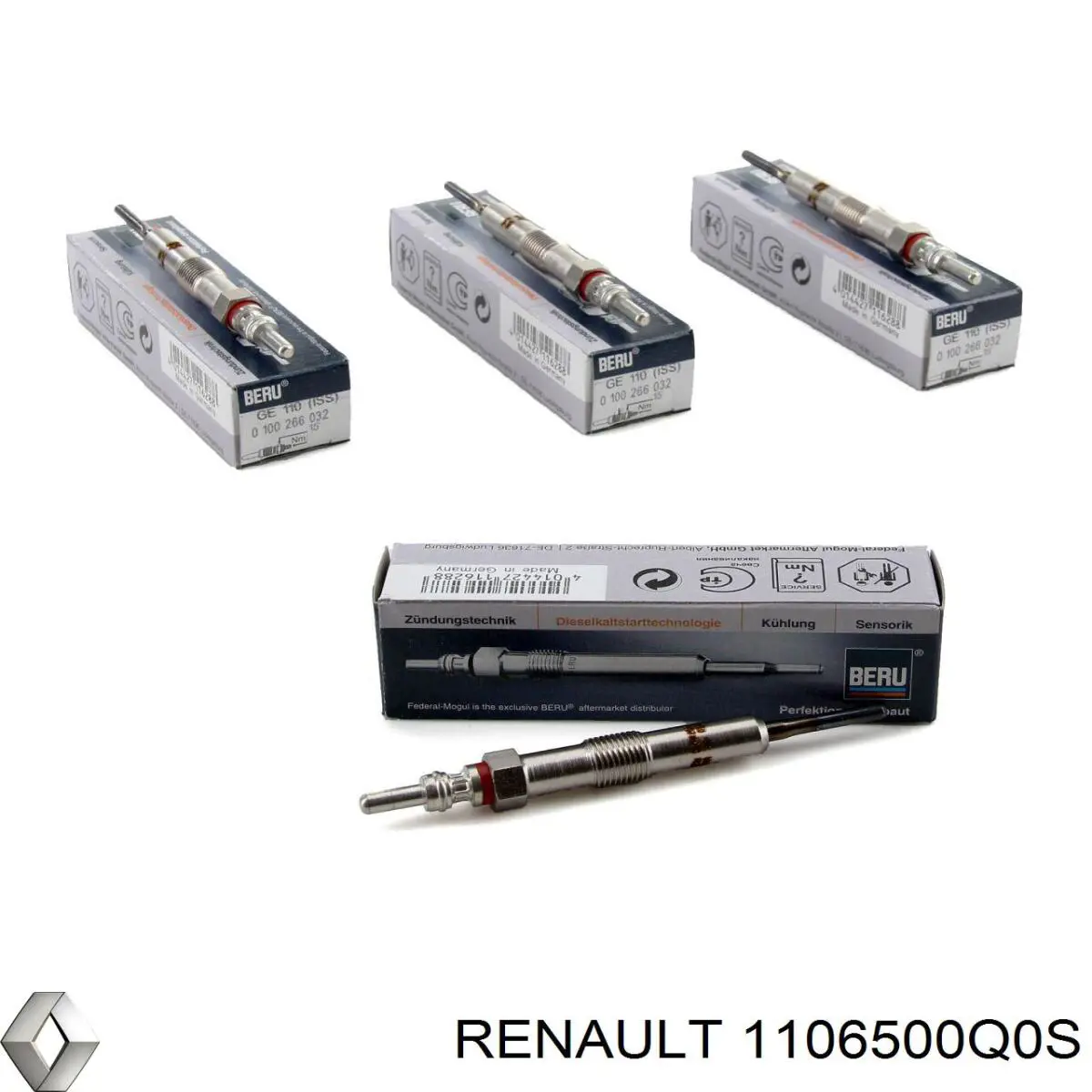 Comprar 1106500Q0S Renault (RVI) Calentadores diésel