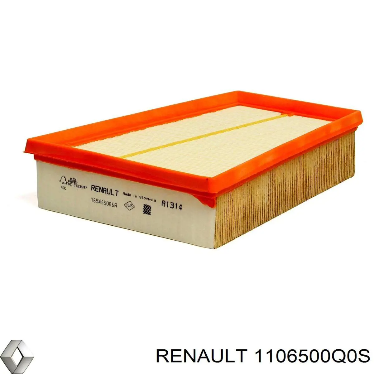 Bujía de precalentamiento 1106500Q0S Renault (RVI)