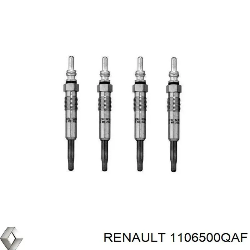 Bujía de incandescencia Nissan Tiida C11X