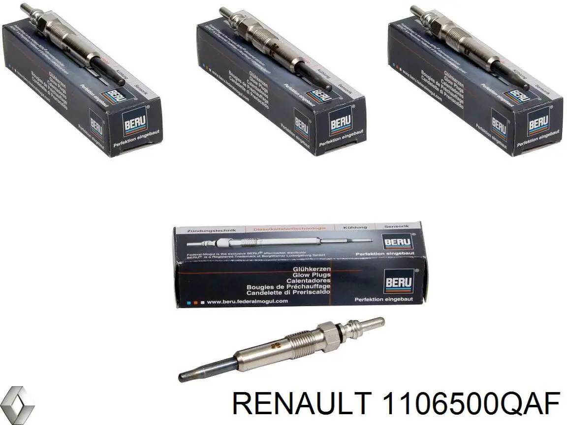 Bujía de incandescencia Nissan Tiida C11X