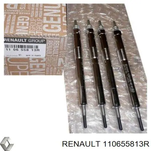110655813R Renault (RVI) bujía de precalentamiento