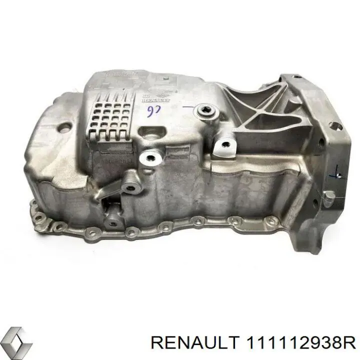 111107098R Renault (RVI) cárter de aceite