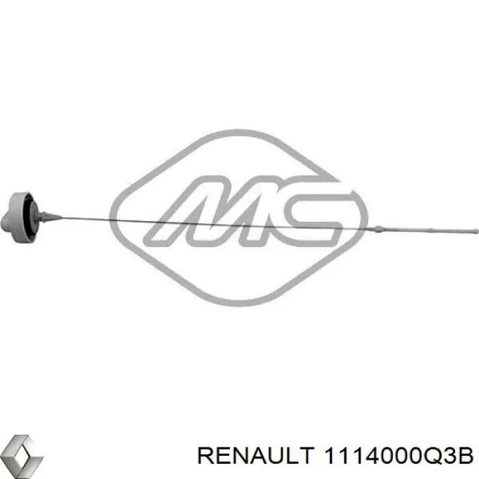 Varilla del nivel de aceite Nissan/Infiniti 1114000Q3B precio, desde 21,03 EUR