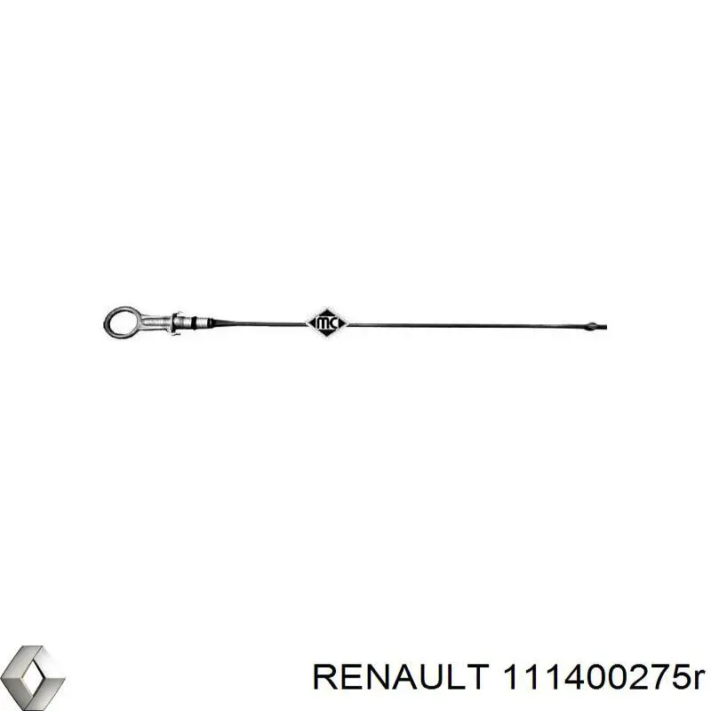 Varilla del nivel de aceite Renault Megane 2 BM0, CM0, BM1, CM1
