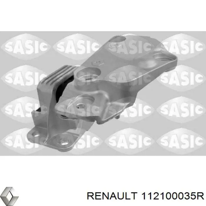 112100035R Renault (RVI) soporte de motor derecho