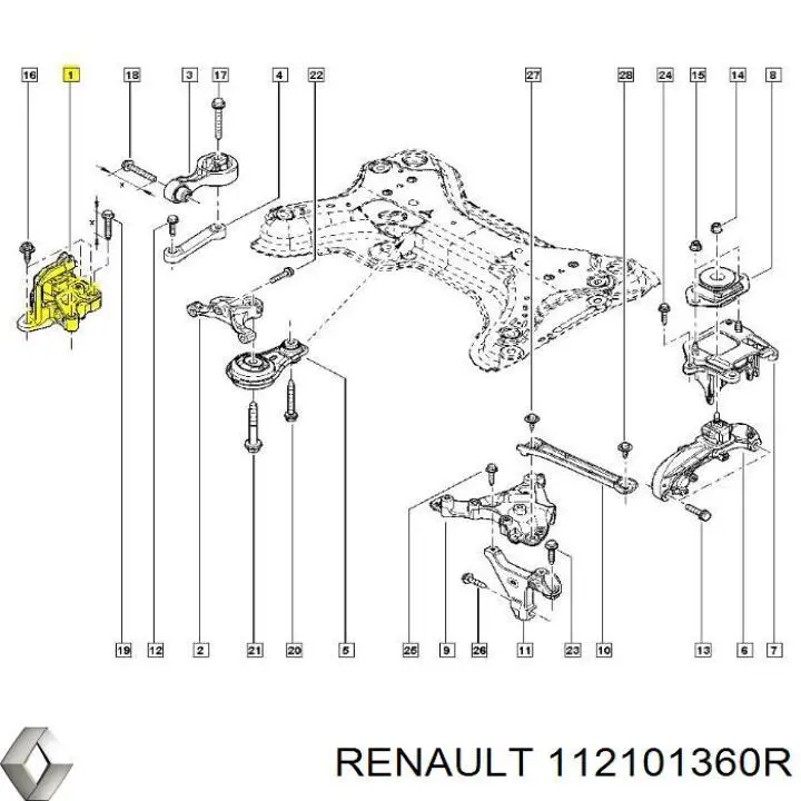  112101360R Renault (RVI)