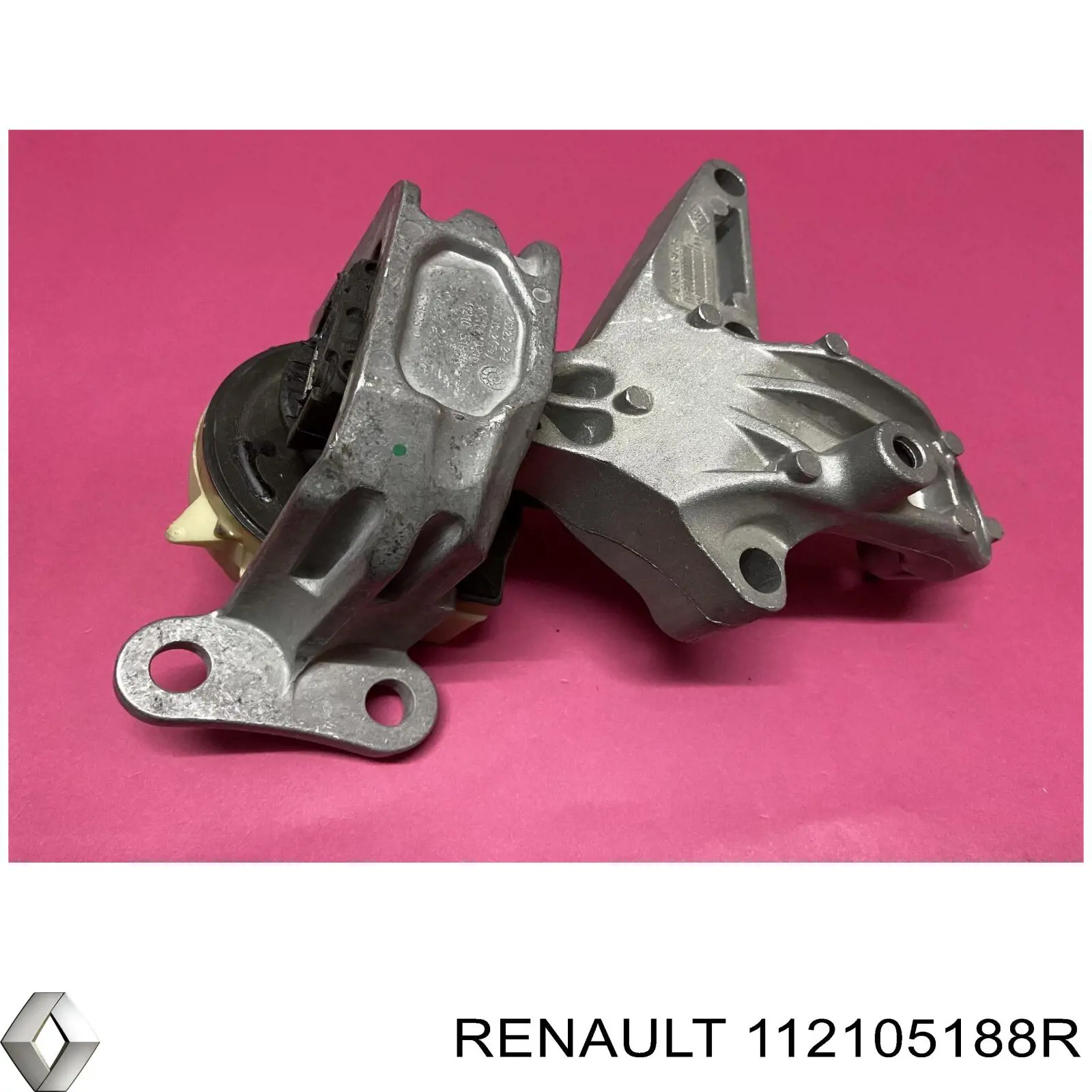 Soporte delantero derecho del motor 112105188R Renault (RVI)