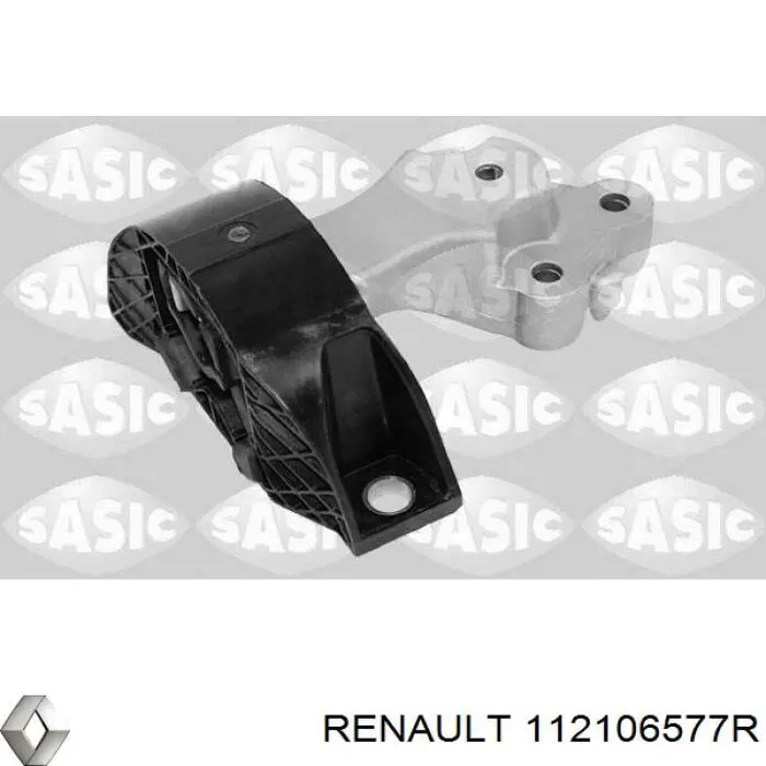 112106577R Renault (RVI) soporte de motor derecho