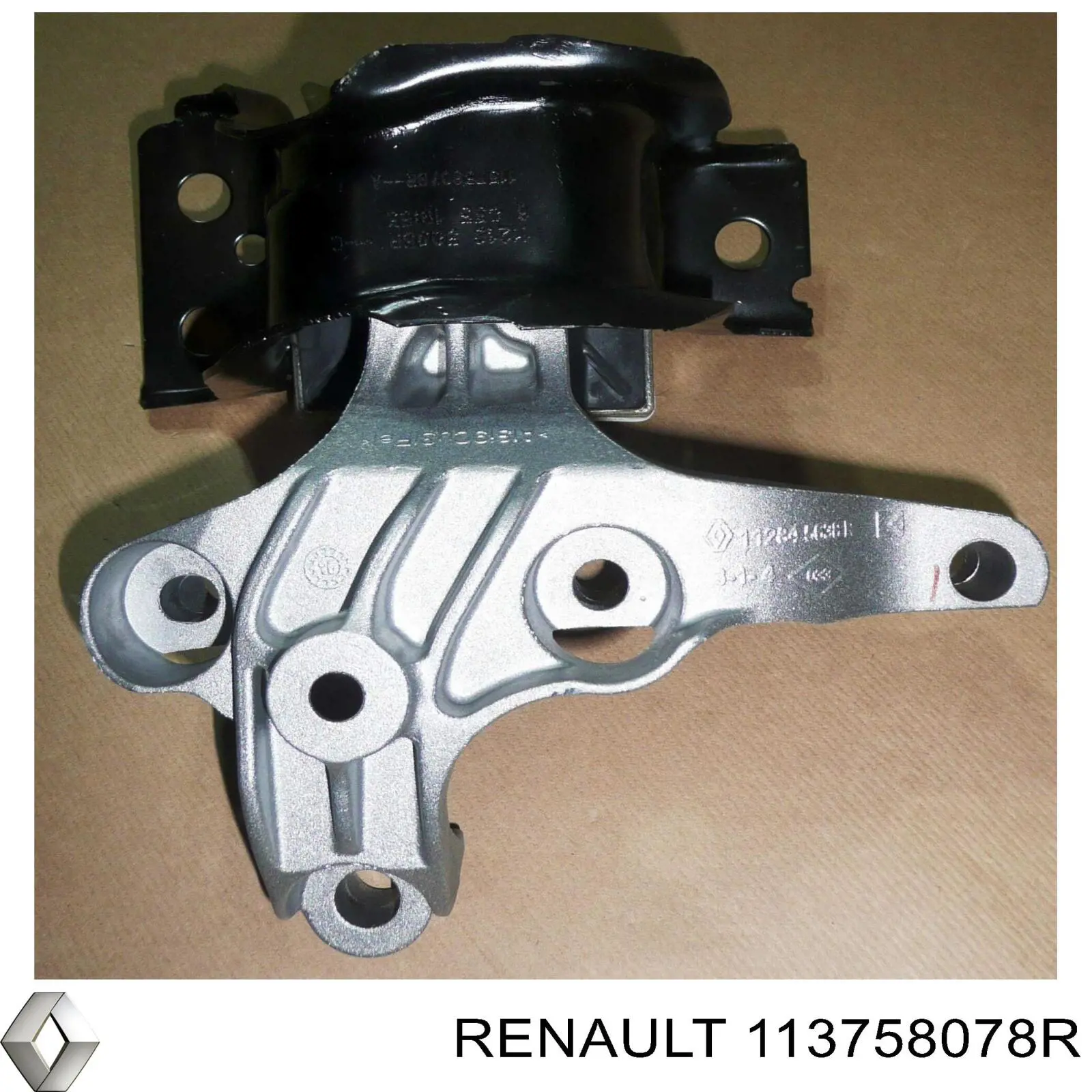 113758078R Renault (RVI) soporte de motor derecho