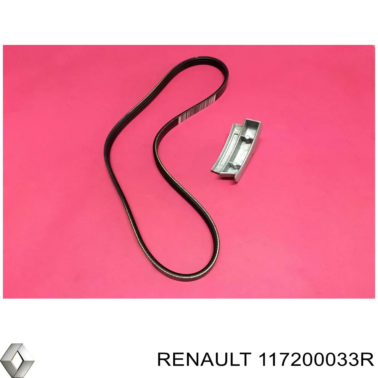 117200033R Renault (RVI) correa trapezoidal