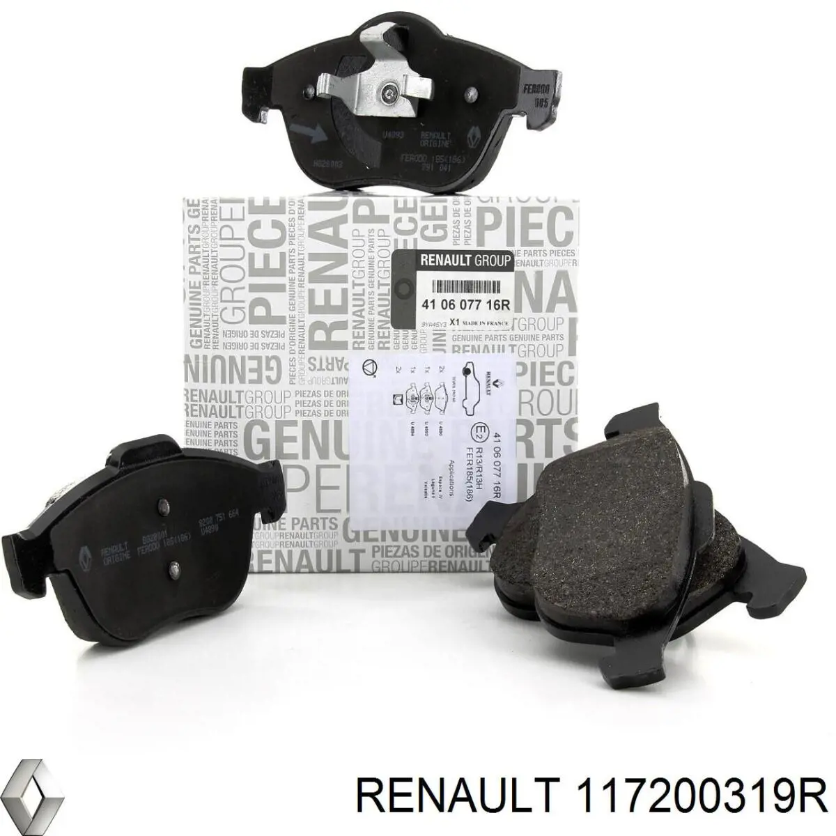 117200319R Renault (RVI) correa de transmisión