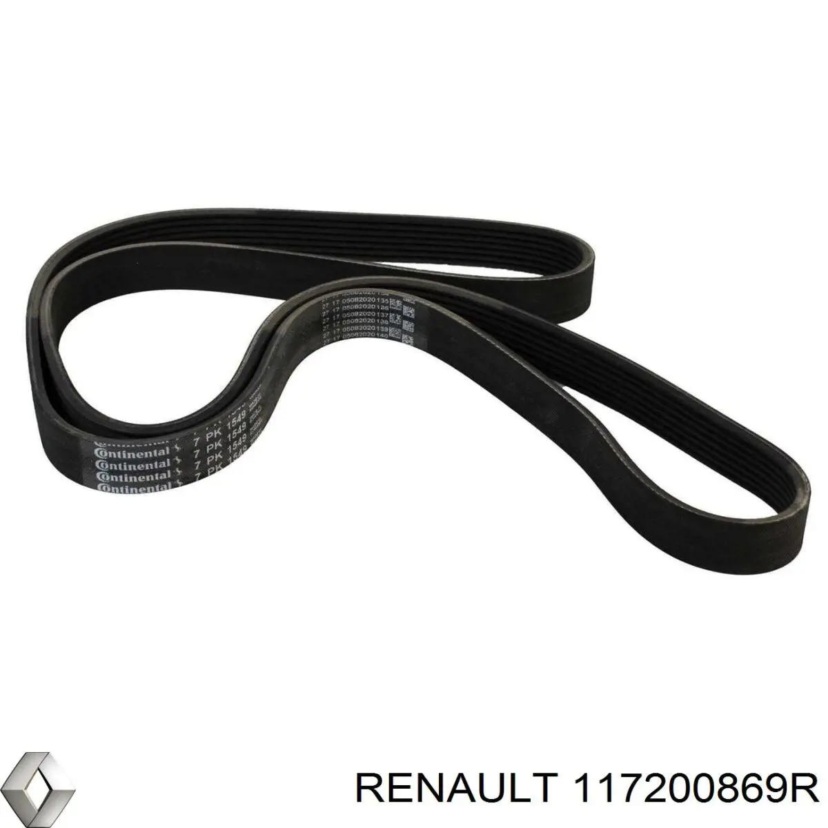 Correa de transmisión trapezoidal Renault (RVI) 117200869R precio, desde 23,78 EUR