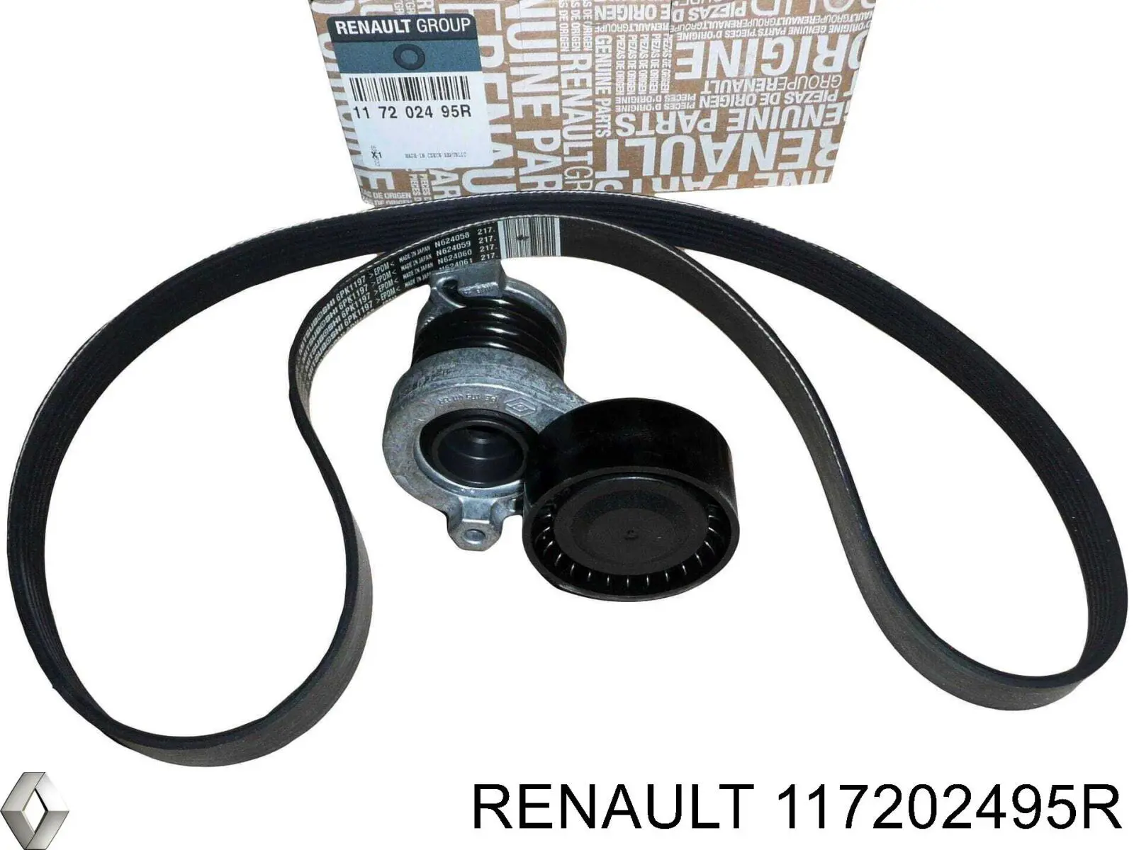 Comprar 117202495R Renault (RVI) Correa de transmisión
