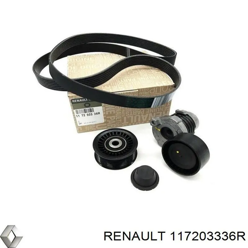 117203336R Renault (RVI) correa de transmisión