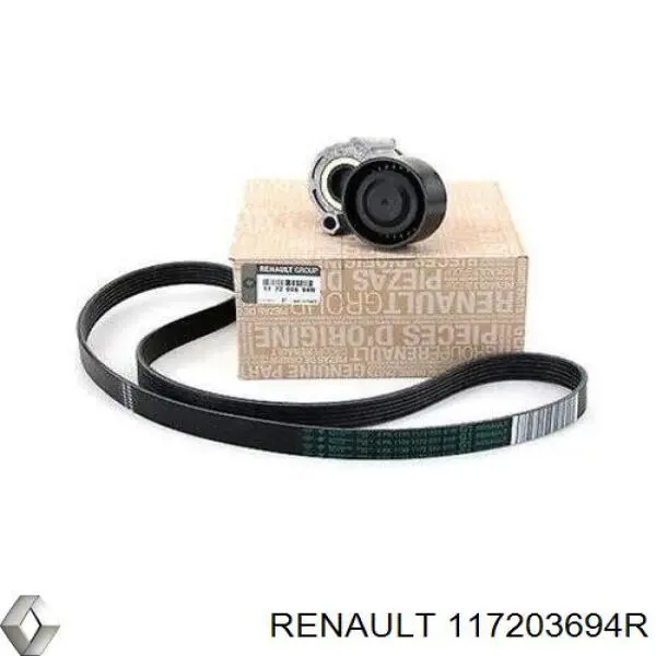 Correa de transmisión, juego Renault (RVI) 117203694R precio, desde 52,48 EUR