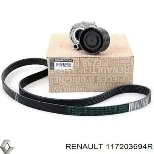 Comprar 117203694R Renault (RVI) Correa de transmisión