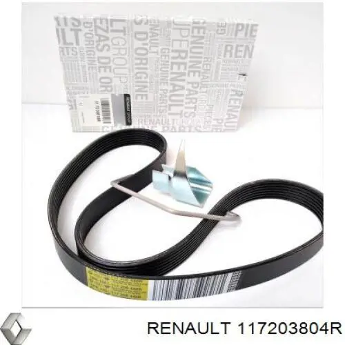 Comprar 117203804R Renault (RVI) Correa de transmisión