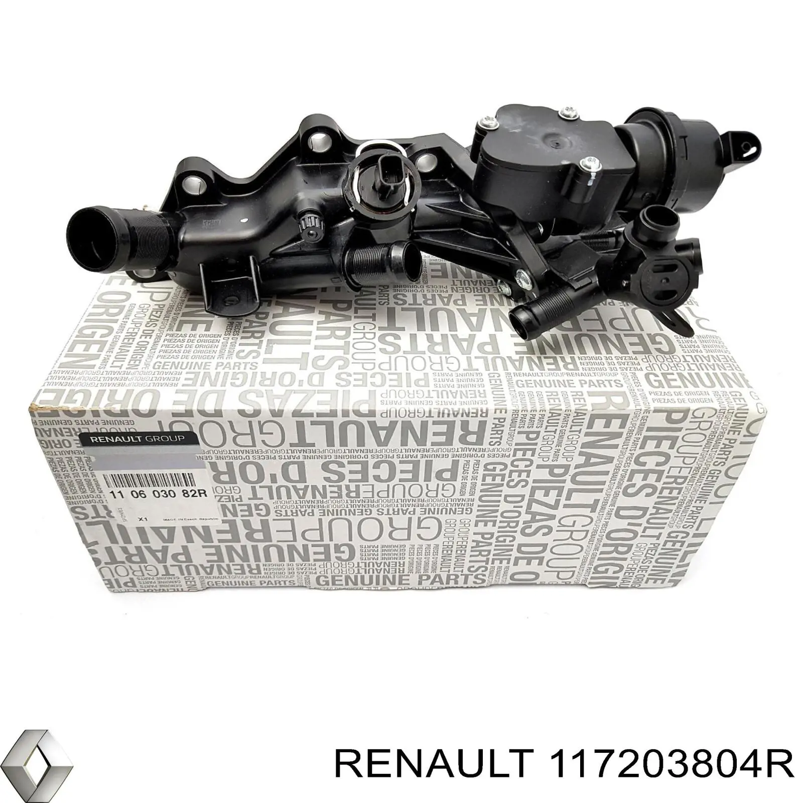 Correa de transmisión Renault (RVI) 117203804R