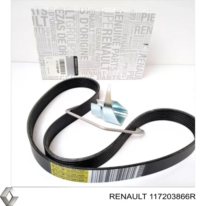 117203866R Renault (RVI) correa trapezoidal