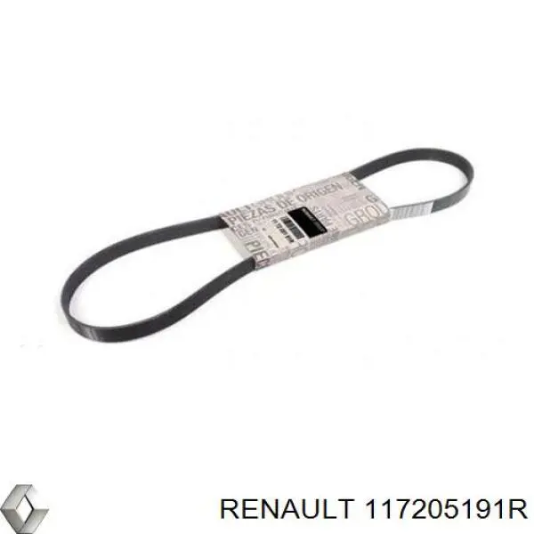 Correa de transmisión trapezoidal Renault (RVI) 117205191R precio, desde 9,47 EUR