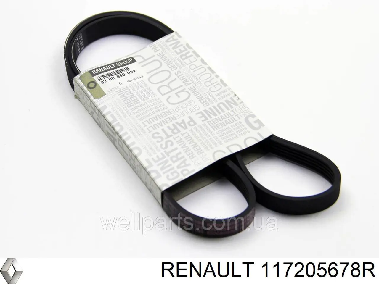 Comprar 117205678R Renault (RVI) Correa trapezoidal