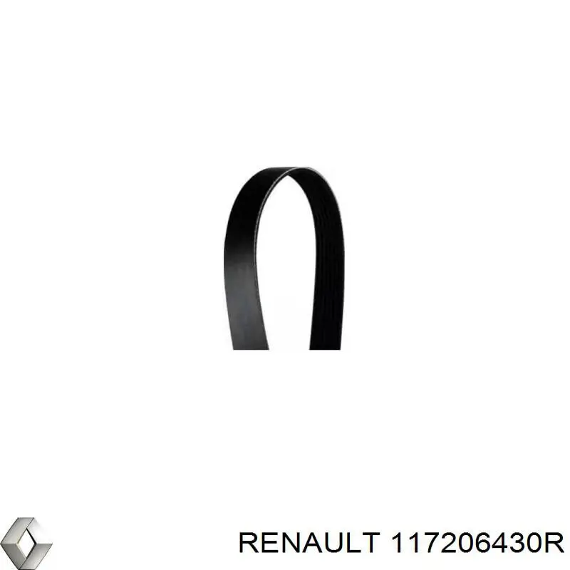 Correa de transmisión trapezoidal Renault (RVI) 117206430R precio, desde 22,90 EUR