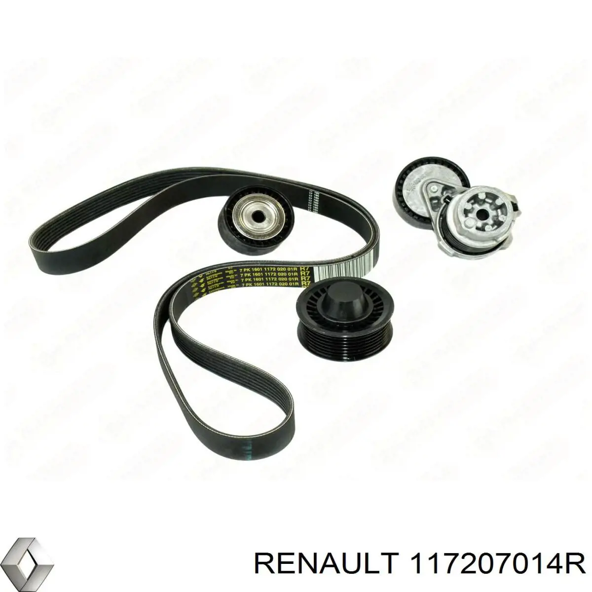 117207014R Renault (RVI) correa de transmisión