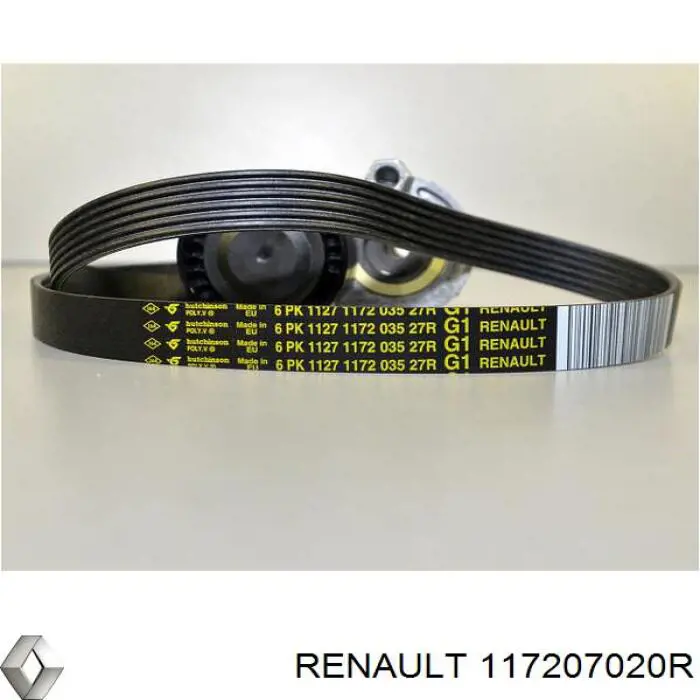 Correa de transmisión 117207020R Renault (RVI)