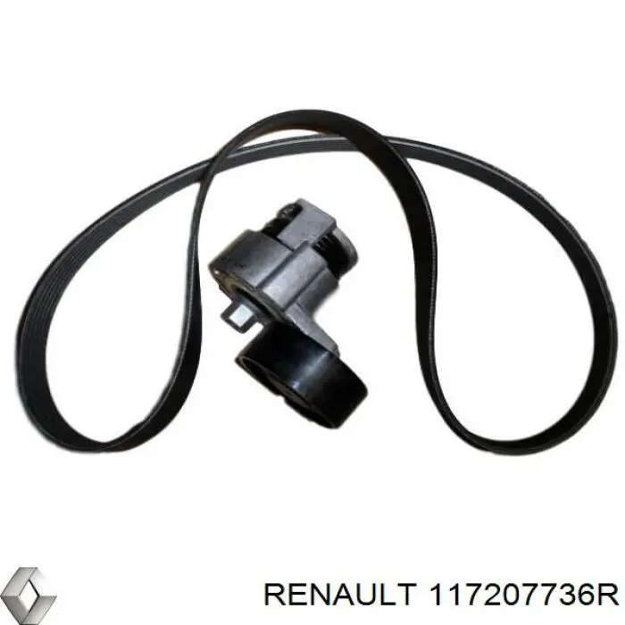 117207736R Renault (RVI) correa de transmisión